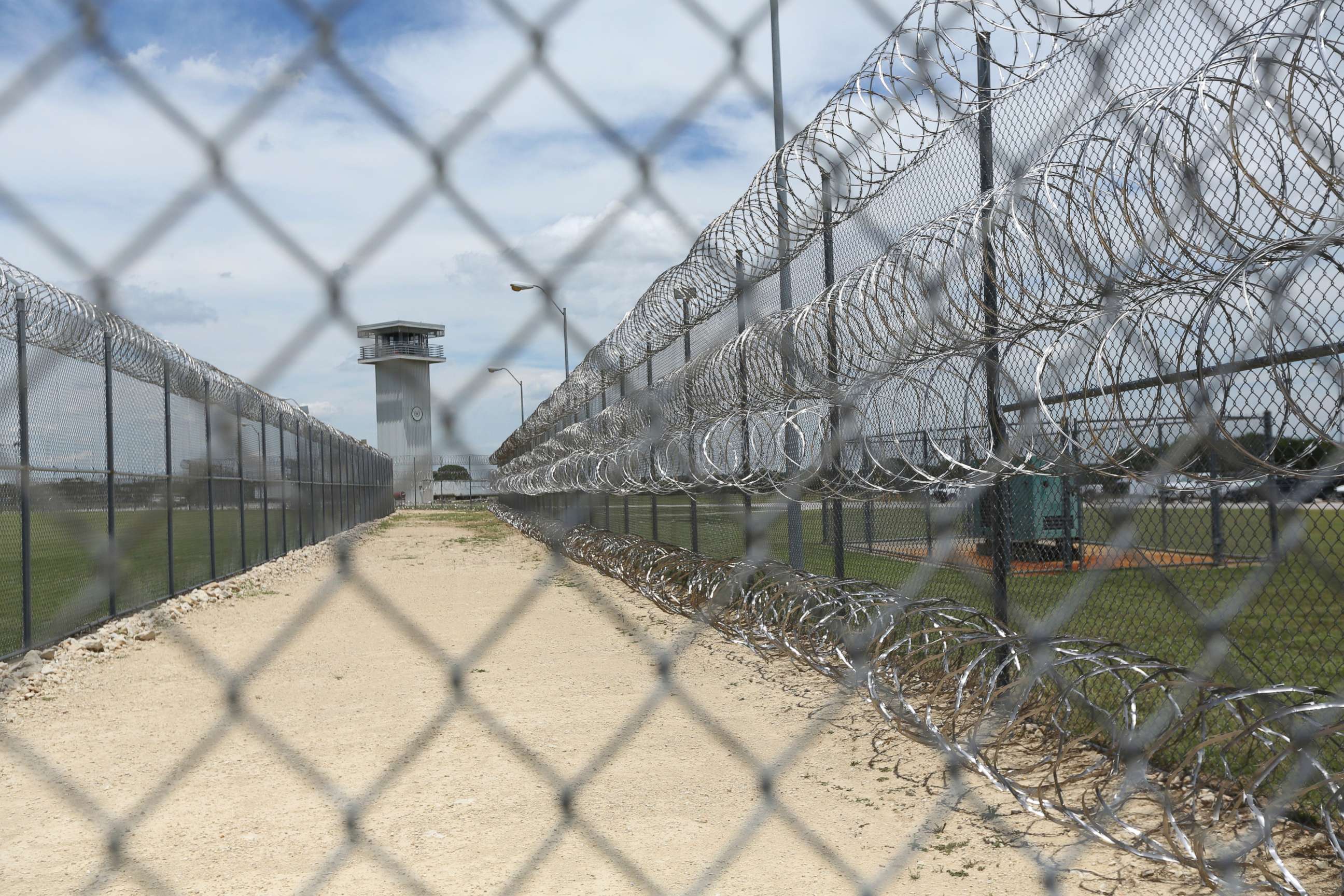 PHOTO: This Wednesday, June 21, 2017 file photo shows barbed wire surrounding the prison in Gatesville, Texas.