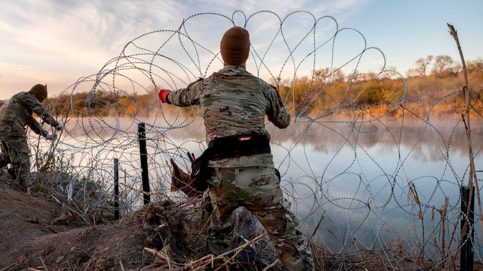 Supreme Court allows federal agents to remove razor wire Texas placed