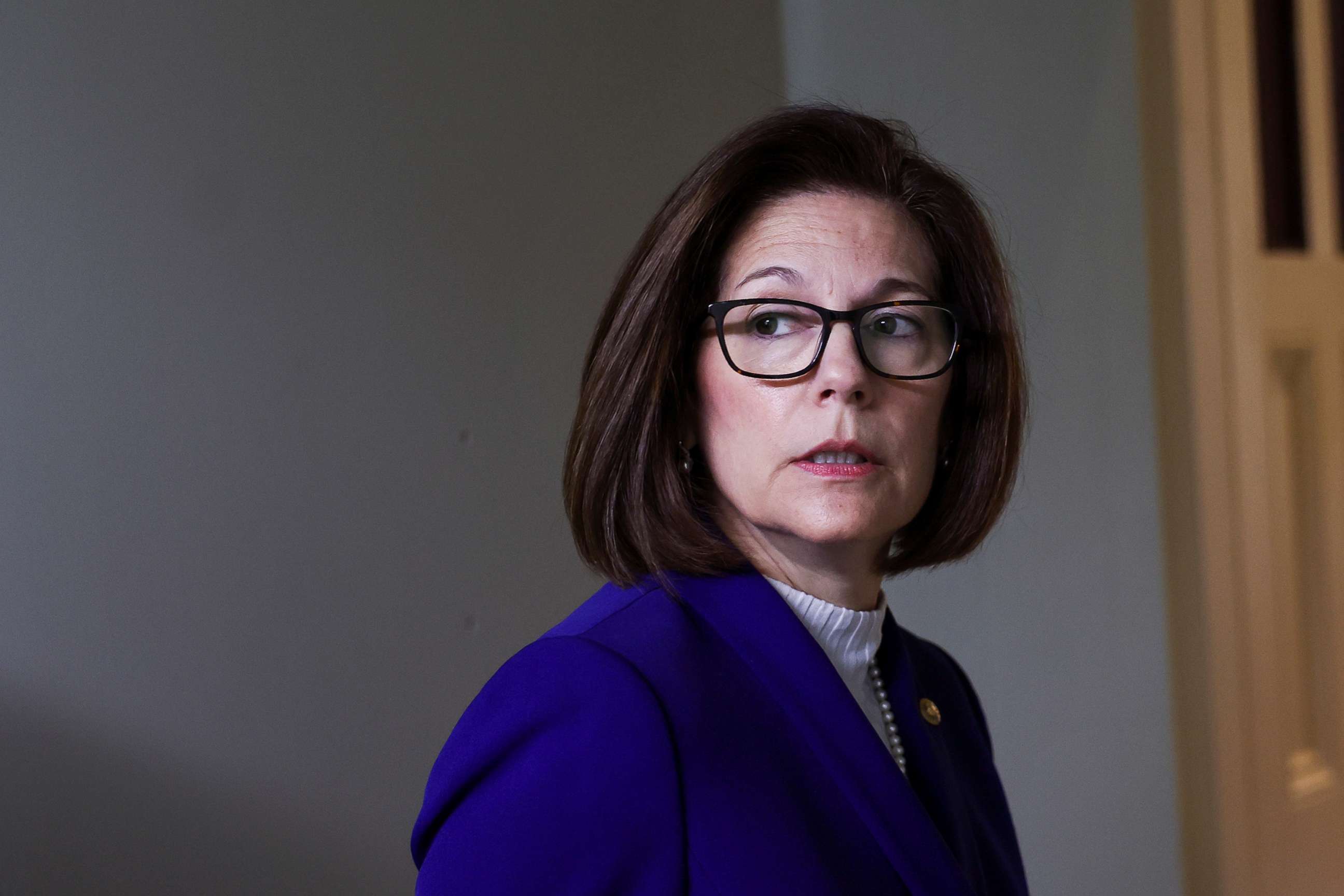 PHOTO: Sen. Catherine Cortez attends a Senate Democratic luncheon, at the U.S. Capitol in Washington, Sept. 28, 2022.