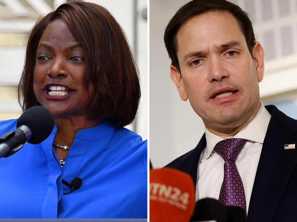 PHOTO: Val Demings and Marco Rubio are pictured in a composite image.