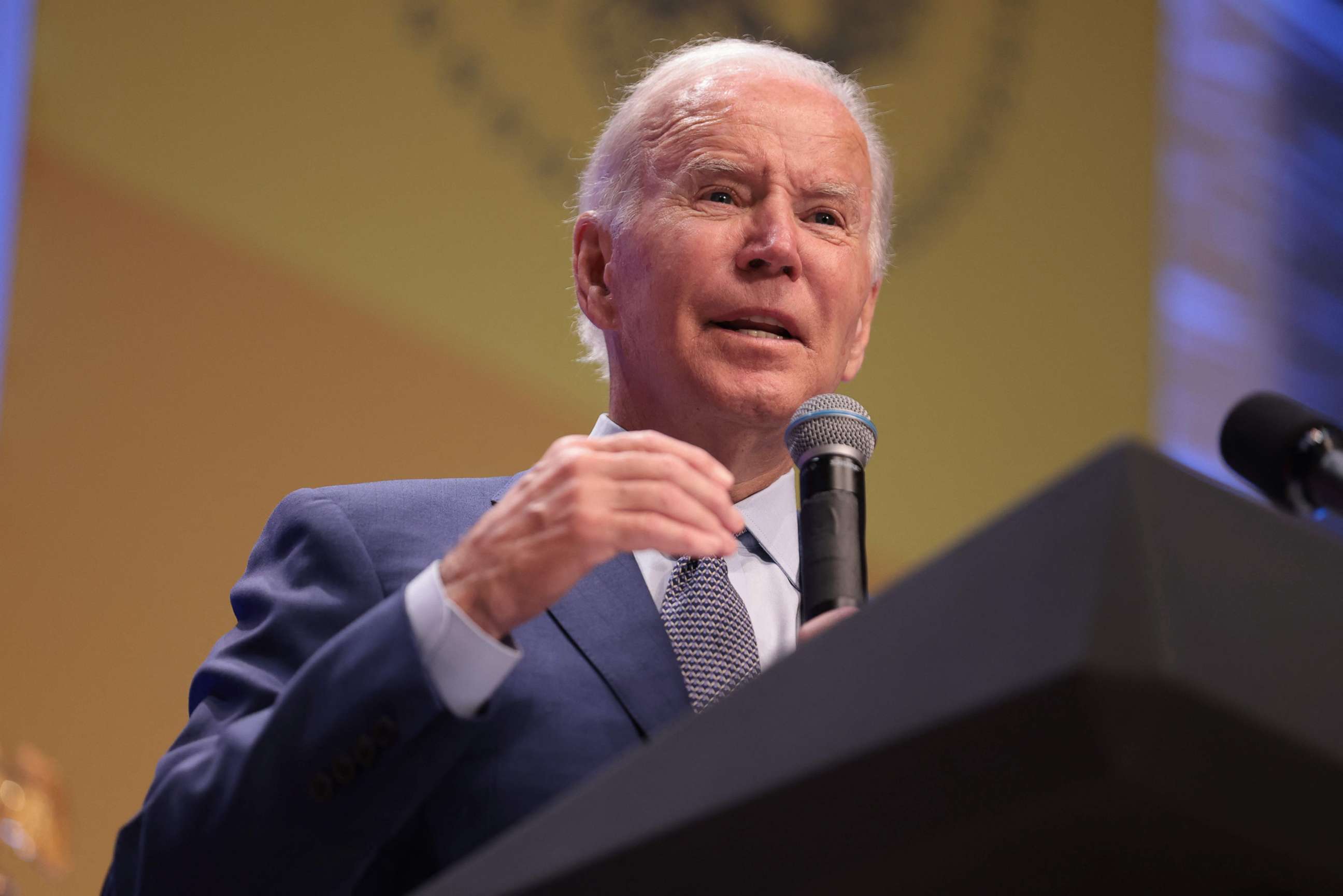 PHOTO: President Joe Biden speaks during the White House Conference on Hunger, Nutrition, and Health in Washington, Sept. 28, 2022.