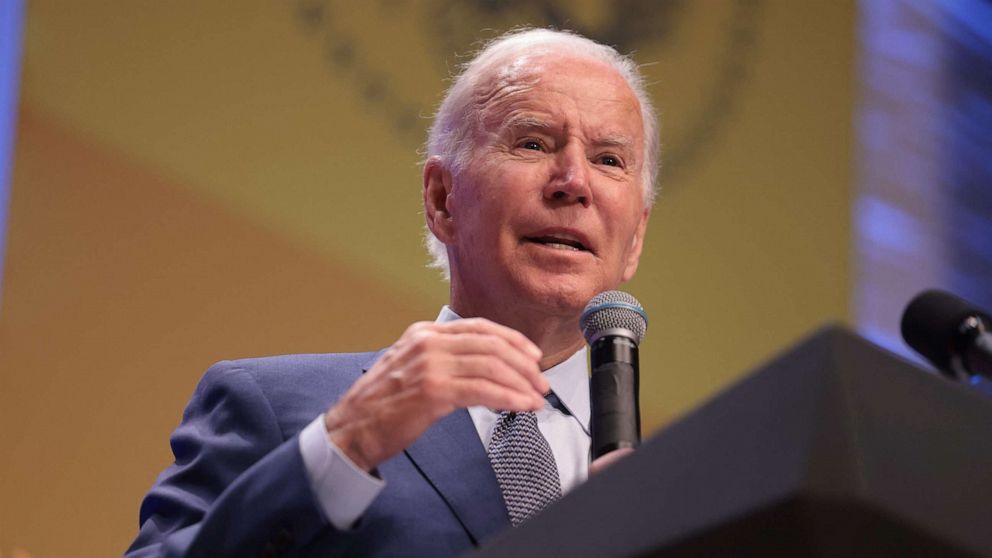 PHOTO: President Joe Biden speaks during the White House Conference on Hunger, Nutrition, and Health in Washington, Sept. 28, 2022.