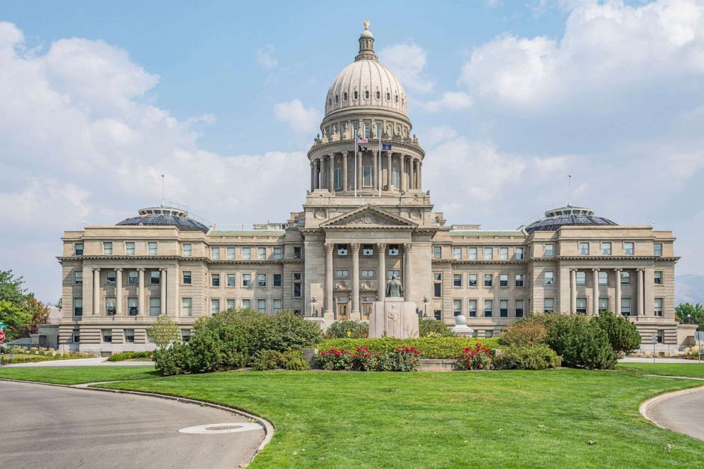 PHOTO: The Idaho State Capitol building in Boise is home of the government of the state of Idaho. 