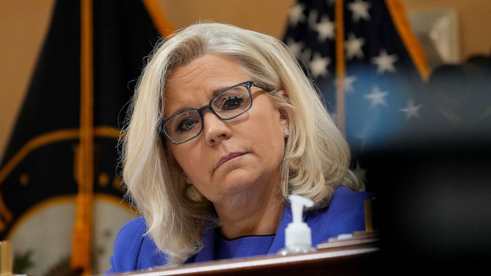 PHOTO: Rep. Liz Cheney attends the opening of the select committee to investigate the January 6 attack on the United States Capitol in Washington, June 9, 2022.