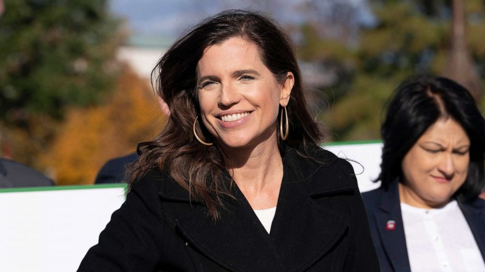 PHOTO: Rep. Nancy Mace speaks during a news conference on Capitol Hill in Washington, Nov. 15, 2021.