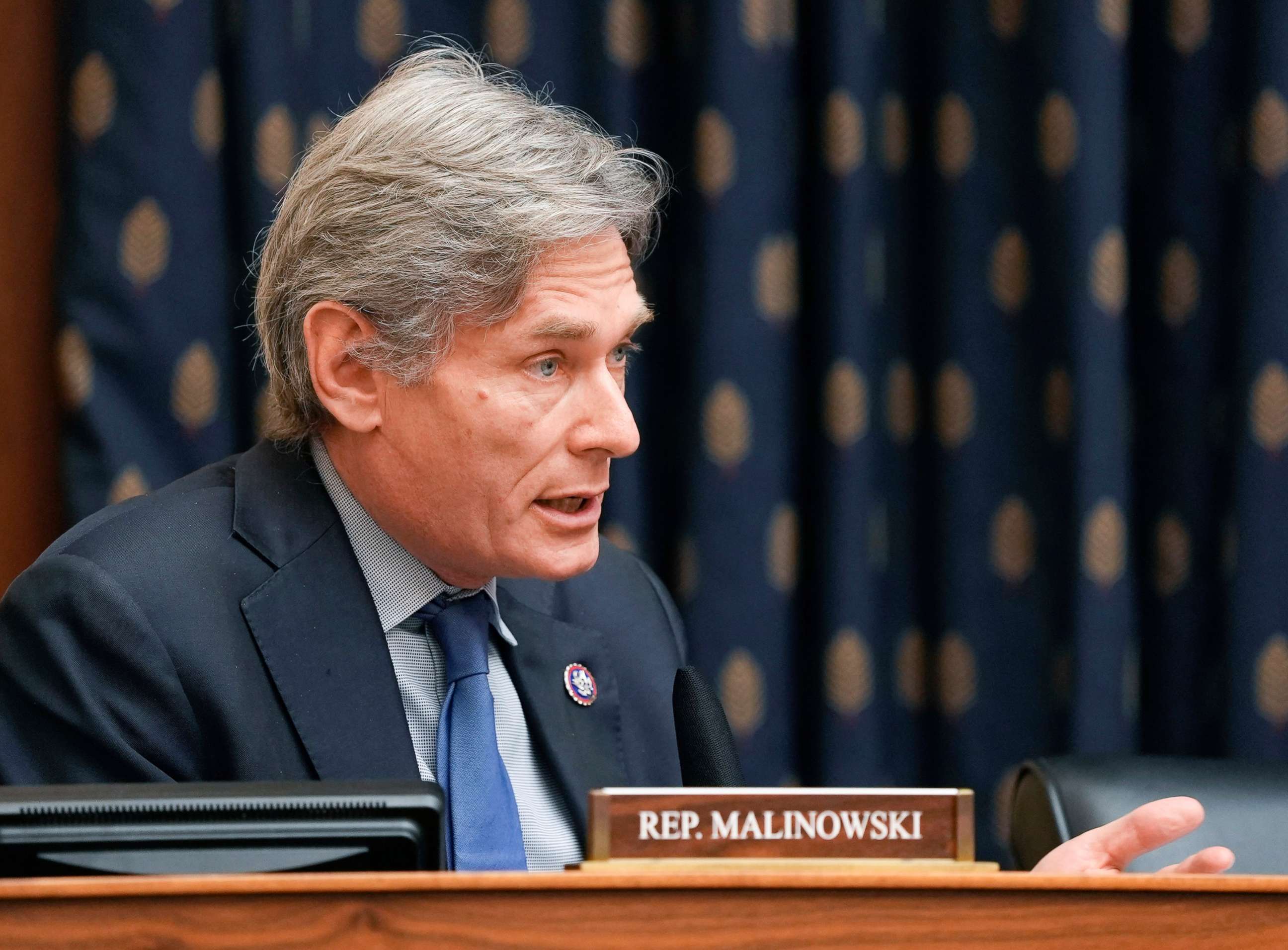 PHOTO: Rep. Tom Malinowski speaks during a hearing on Capitol Hill in Washington, March 10, 2021.