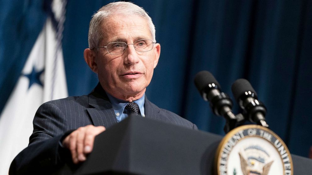 Fauci notes COVID-19 progress ...