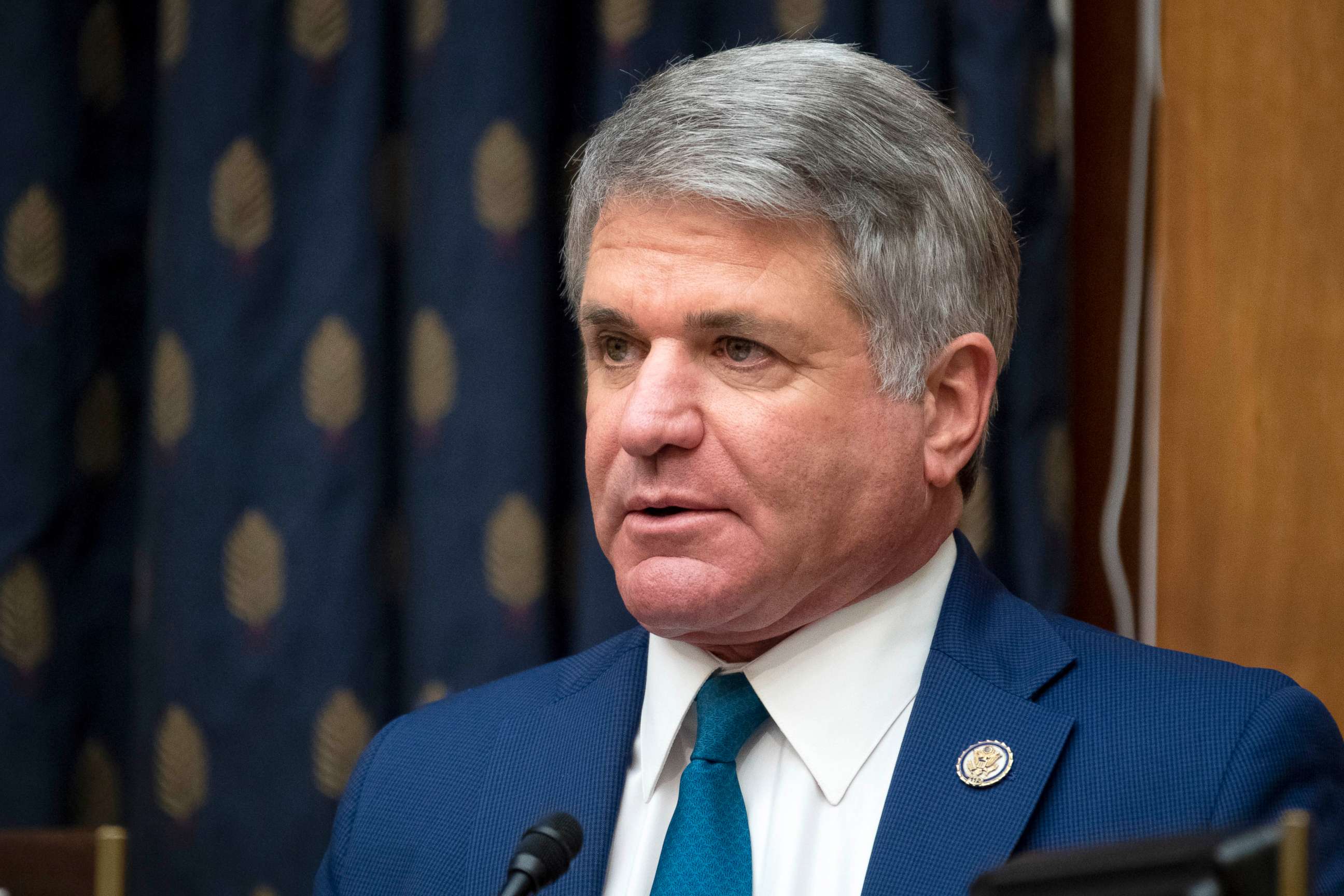 PHOTO: Rep. Michael McCaul attends a House Foreign Affairs Committee hearing in Washington, Dec. 9, 2020. 