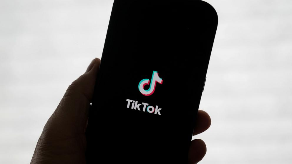 PHOTO: A TikTok logo is shown on a phone in San Francisco, Jan. 17, 2025.