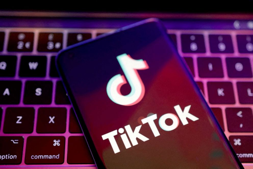 PHOTO: TikTok app logo.