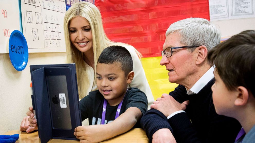 Ivanka Trump gets a look tech with Apple ABC News