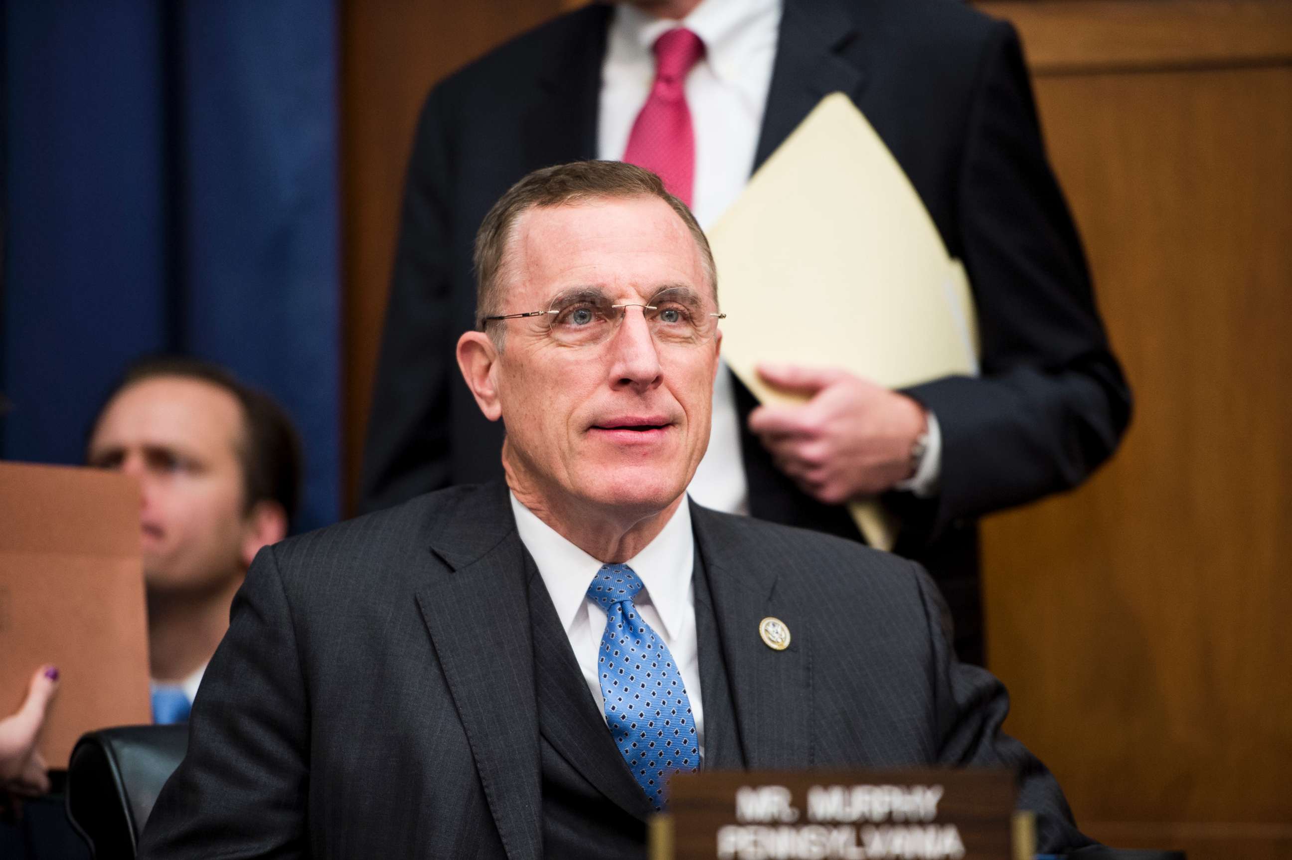 PHOTO: Rep. Tim Murphy attends the House Energy and Commerce Committee meeting to organize for the 115th Congress, Jan. 24, 2017 in Washington, D.C. 