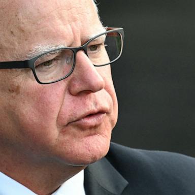 Minnesota Gov. Tim Walz, a former public school teacher and union member, has drawn support for his record of enacting pro-labor legislation. 