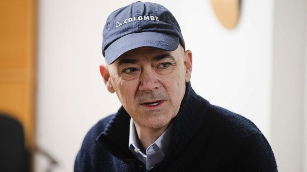 Todd Carmichael, Ceo and Co-founder of La Colombe, speaks in Philadelphia, Nov. 30, 2017. 