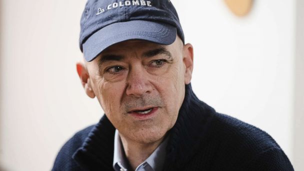 PHOTO: Todd Carmichael, Ceo and Co-founder of La Colombe, speaks in Philadelphia, Nov. 30, 2017.