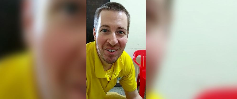 PHOTO: Todd Leininger is seen in this November 2018 video grab in prison in Venezuela.