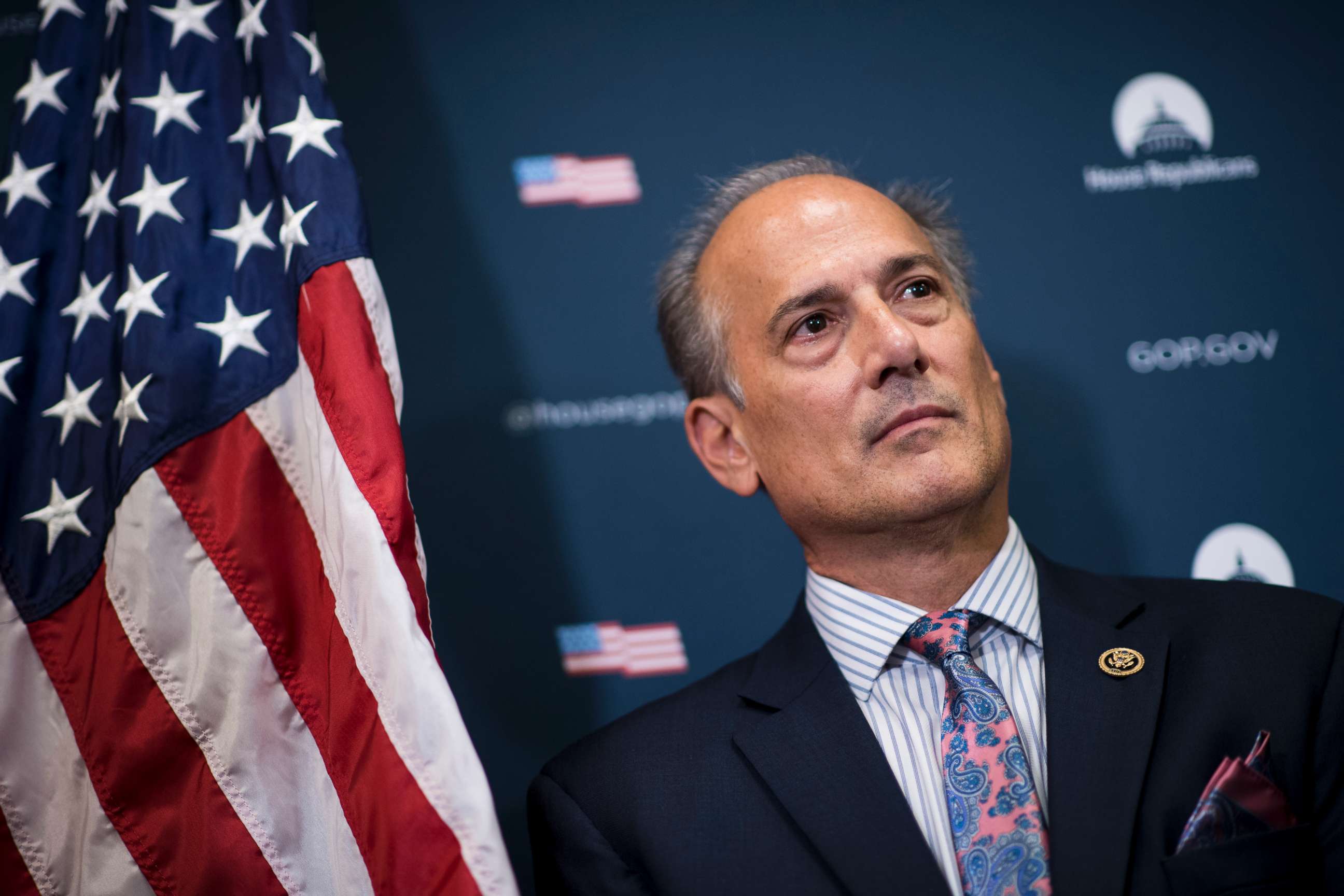 PHOTO: Rep. Tom Marino, R-Pa., participates in the House GOP leadership press conference at the Capitol, Sept. 27, 2016.
