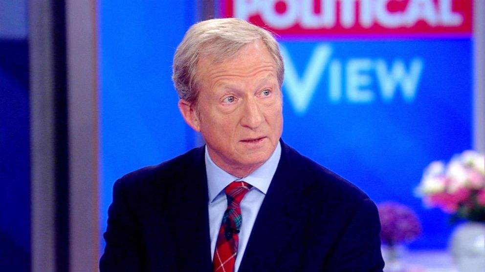 PHOTO: Tom Steyer appears on "The View," Aug. 01, 2019.