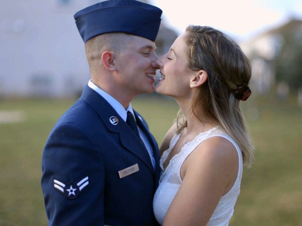 PHOTO: Sterling Crutcher’s wife Aimee said that they are now living in “limbo” as they wait to hear what the military decides to do in light of President Donald Trump’s tweet suggesting transgender service members will be banned.