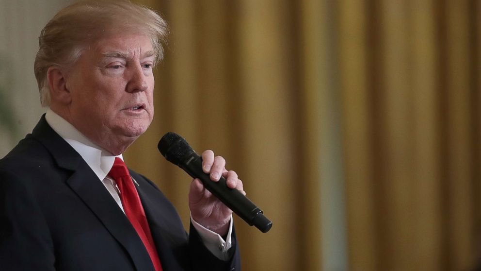 President Donald Trump speaks at a White House Opioid Summit, March 1, 2018.