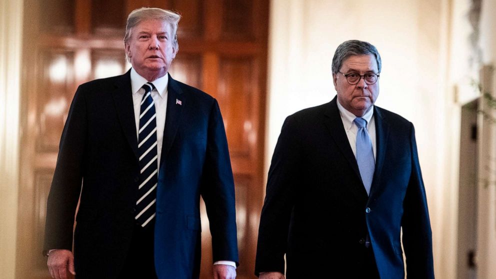 AG Barr complained to President Trump 'for weeks' about tweets ...