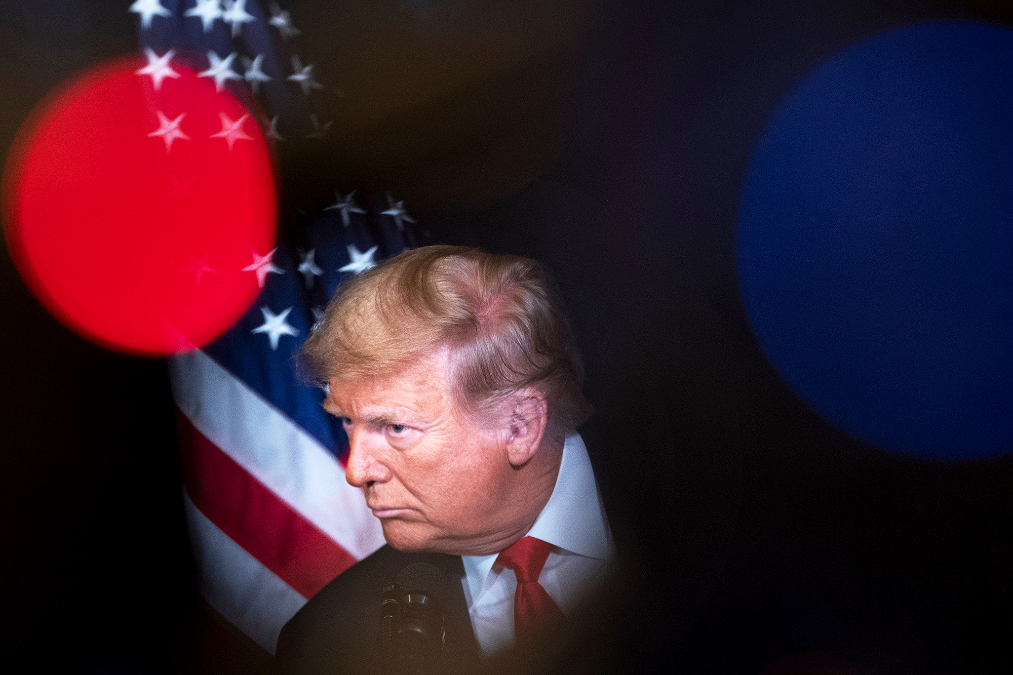 PHOTO: President Donald Trump speaks a in Las Vegas, Oct. 28, 2020.