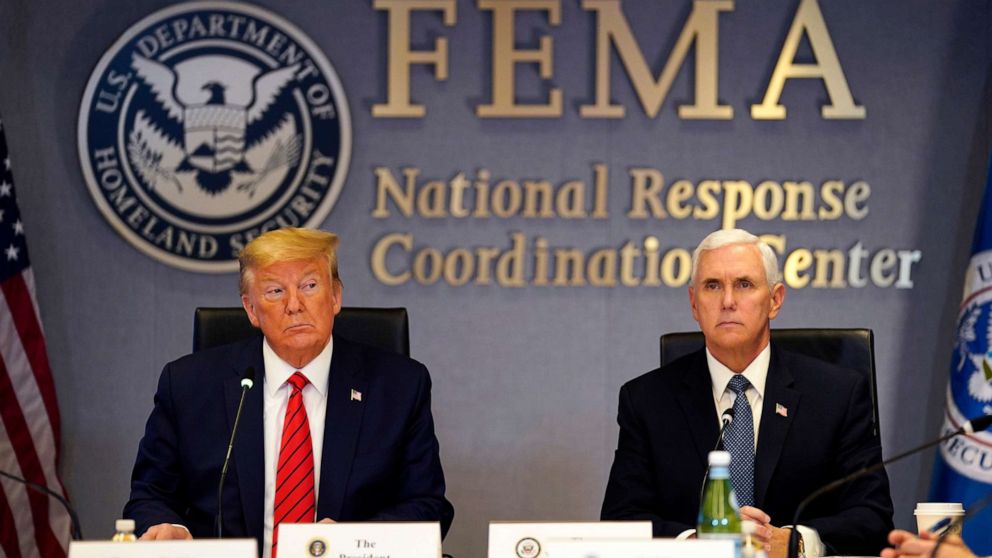 President Donald Trump held a teleconference with state governors on Thursday at FEMA headquarters and discussed possible treatments for coronavirus.