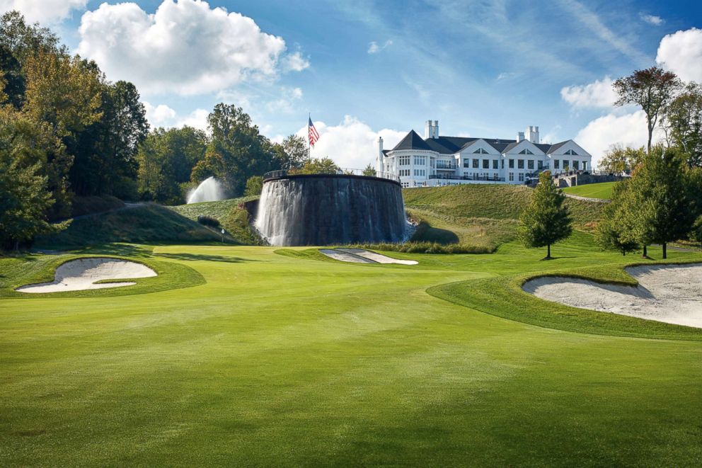 PHOTO: A view from the first hole of Trump National Golf Club on Oct. 12, 2016, in Sterling, Va.