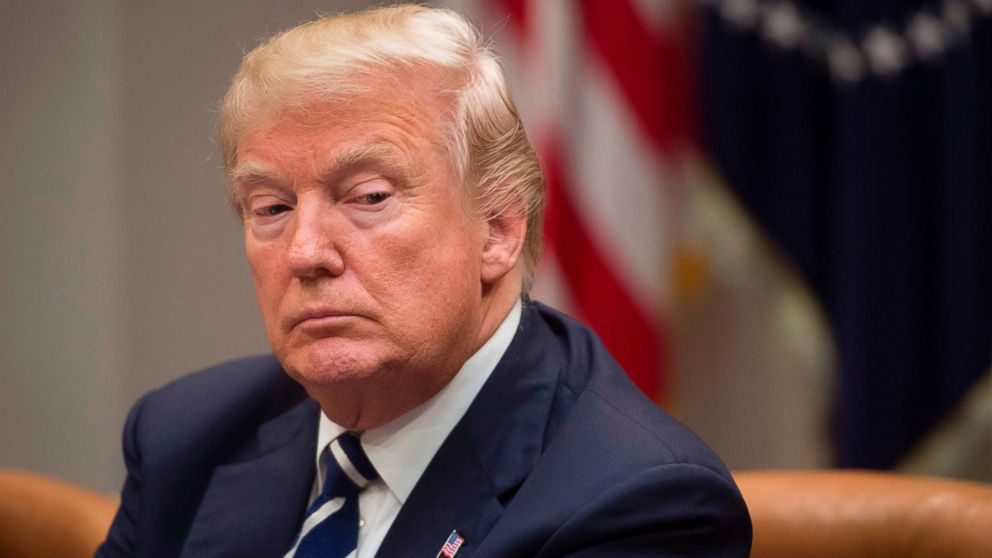 President Donald Trump speaks during a meeting on prison reform in the Roosevelt Room of the White House in Washington, Jan. 11, 2018.