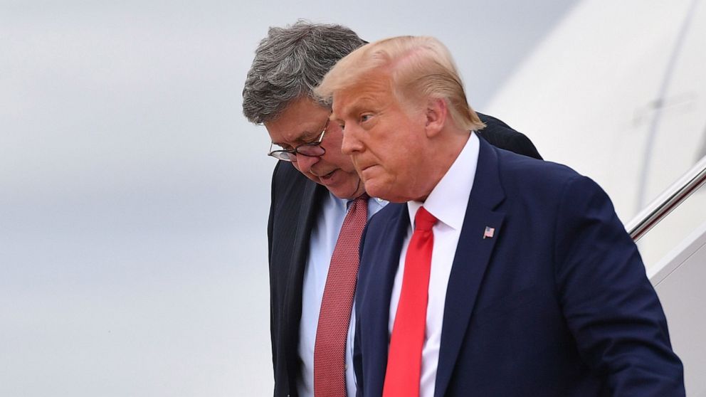 Barr briefed Trump on investigation into discarded Pennsylvania ballots thumbnail