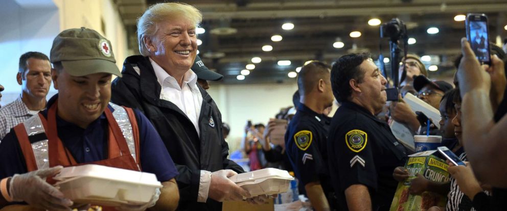 White House announces recipients of Trump $1 million Hurricane Harvey ...