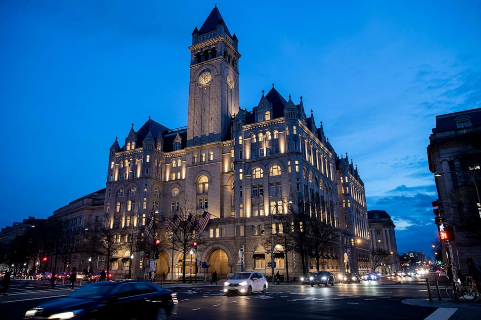 PHOTO: The Trump International Hotel in Washington D.C., Jan. 23, 2019. 