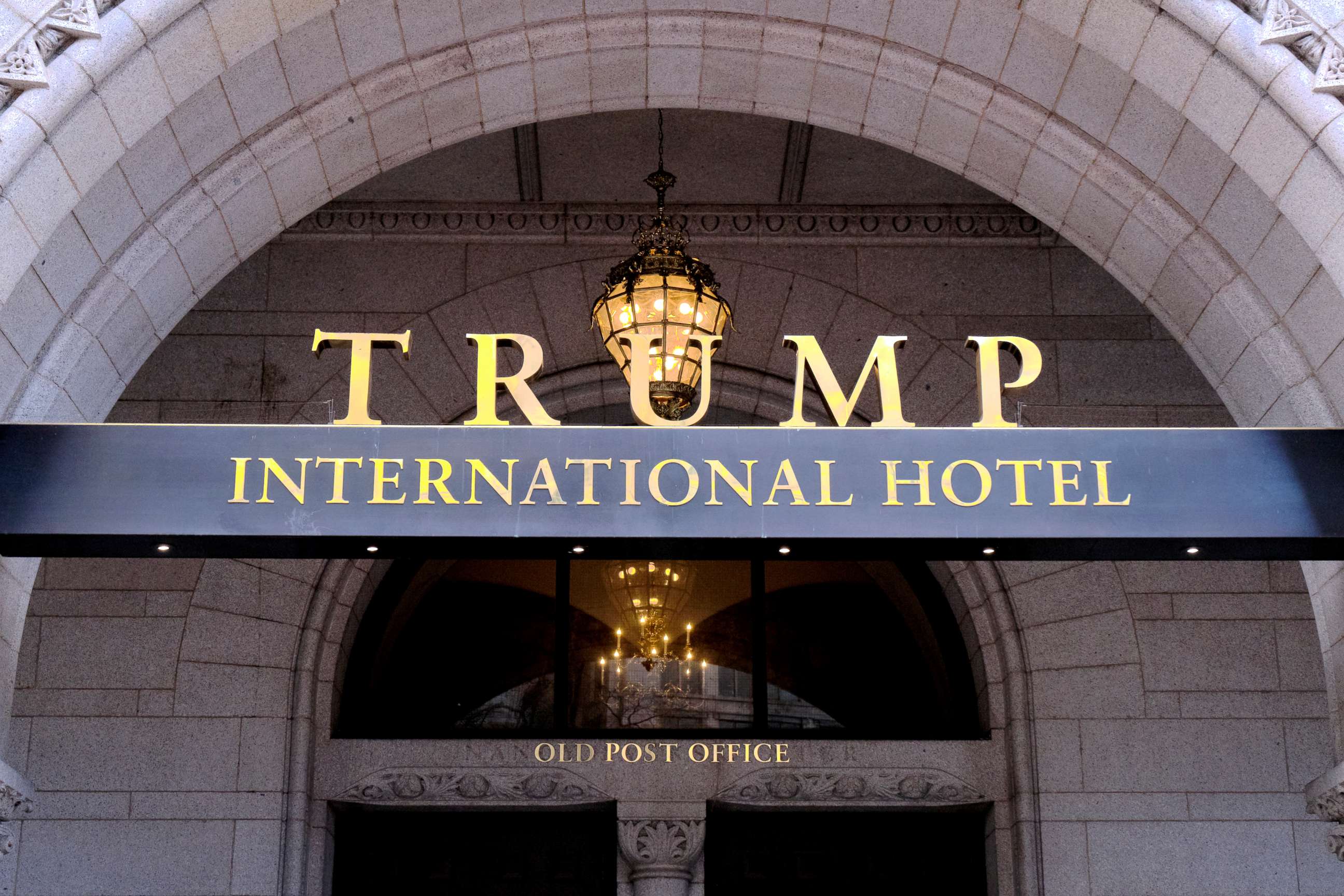 PHOTO: The Trump International Hotel is seen in Washington, DC, March 11, 2019.