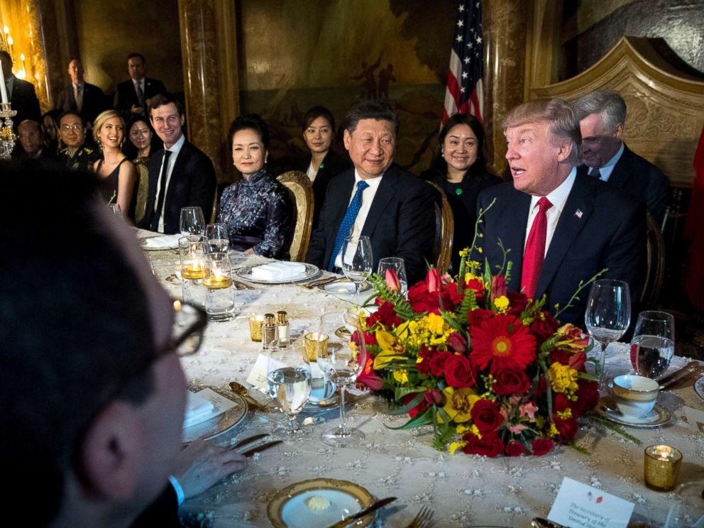 Dinner diplomacy: What's on the menu when Trump dines with power