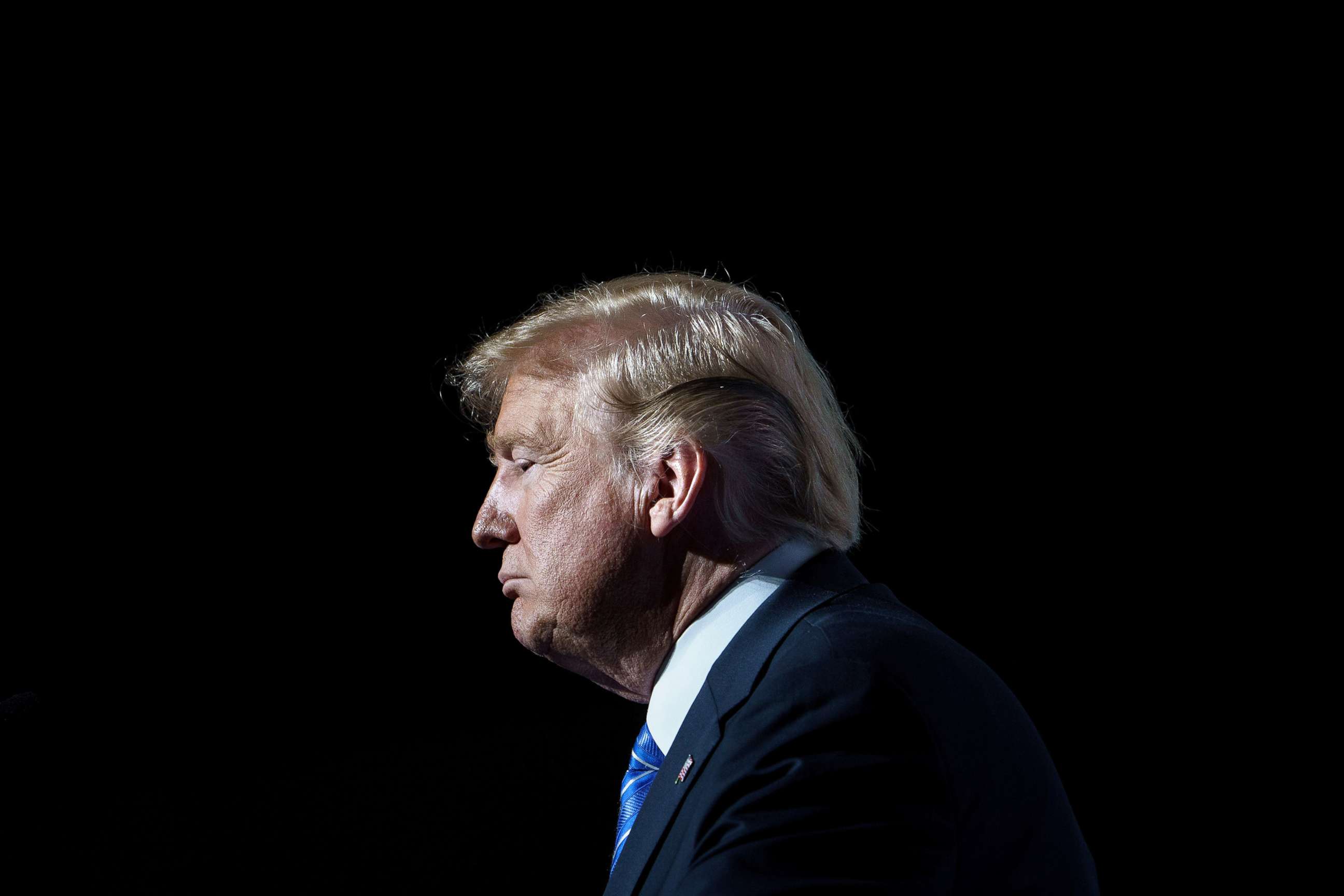 PHOTO: President Donald Trump speaks at an event in Kansas City, Mo., July 24, 2018.