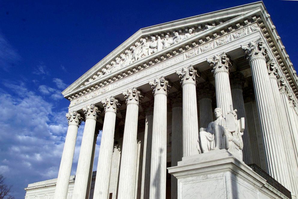 PHOTO: The Supreme Court building stands in Washington, D.C.