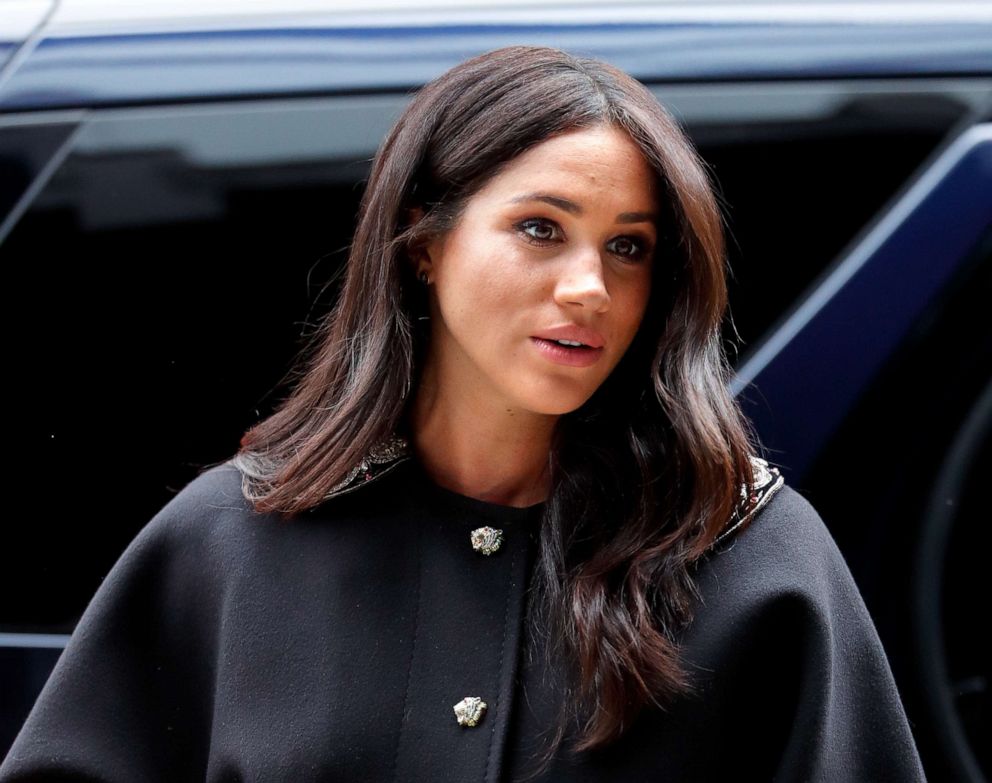PHOTO: Meghan Markle, Duchess of Sussex, visits New Zealand House on March 19, 2019, in London, England. 