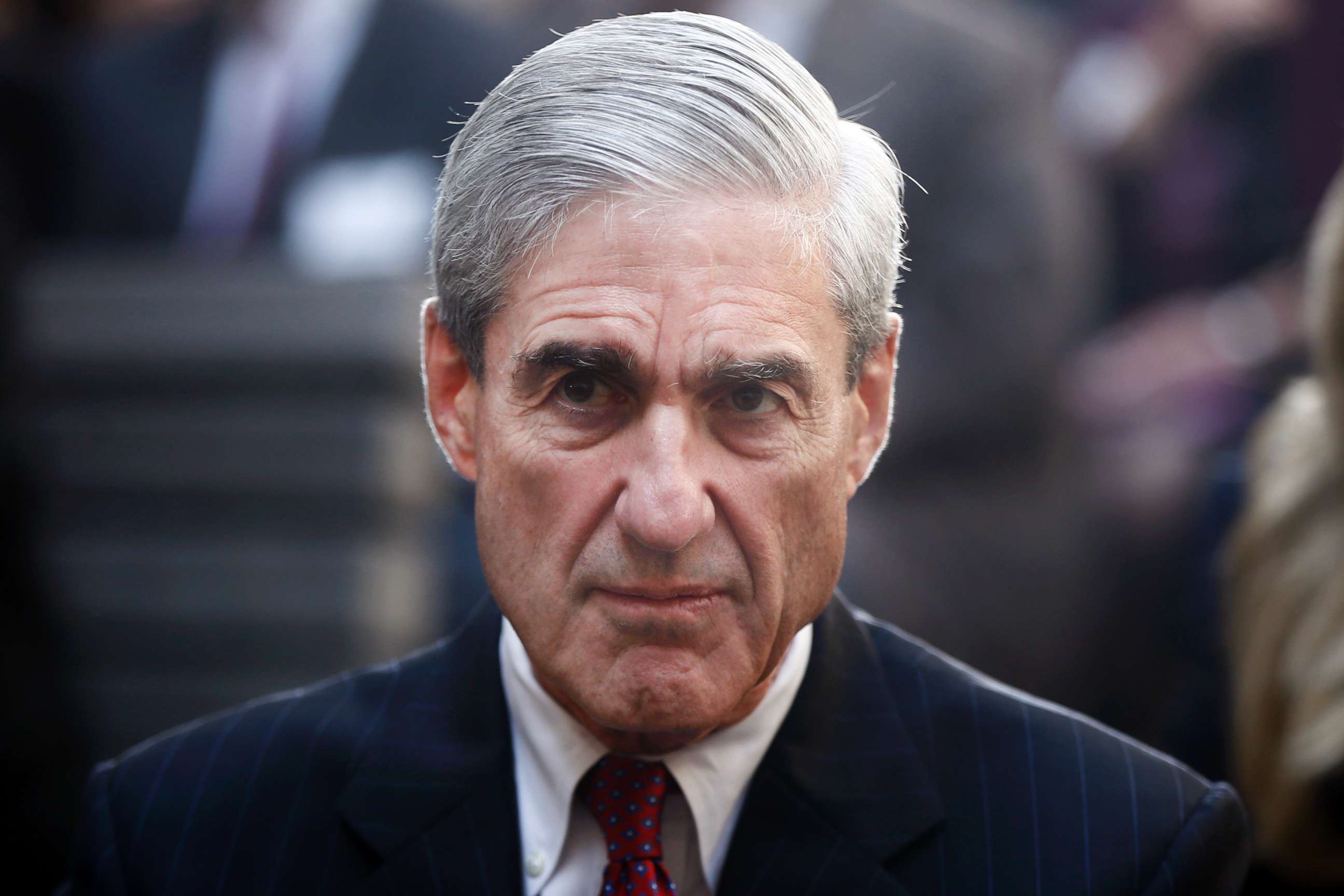 PHOTO: Former FBI Director Robert Mueller at an installation ceremony at FBI Headquarters in Washington, Oct. 28, 2013.  