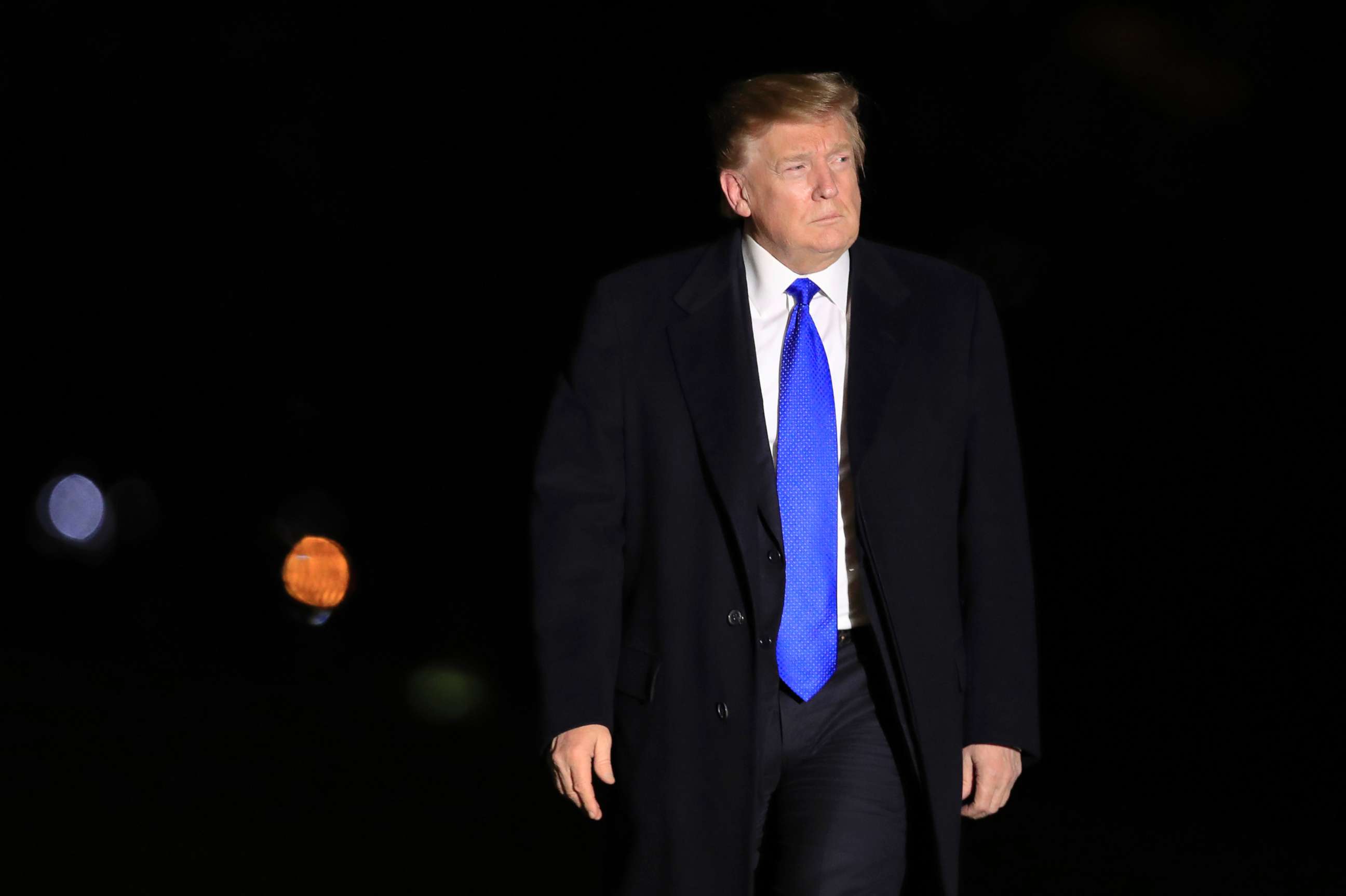 PHOTO: President Donald Trump arrives at the White House, Feb. 28, 2019.