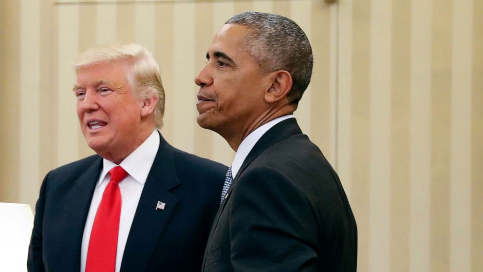 Trump hits back at Obama rebuke of divisive language in wake of mass ...