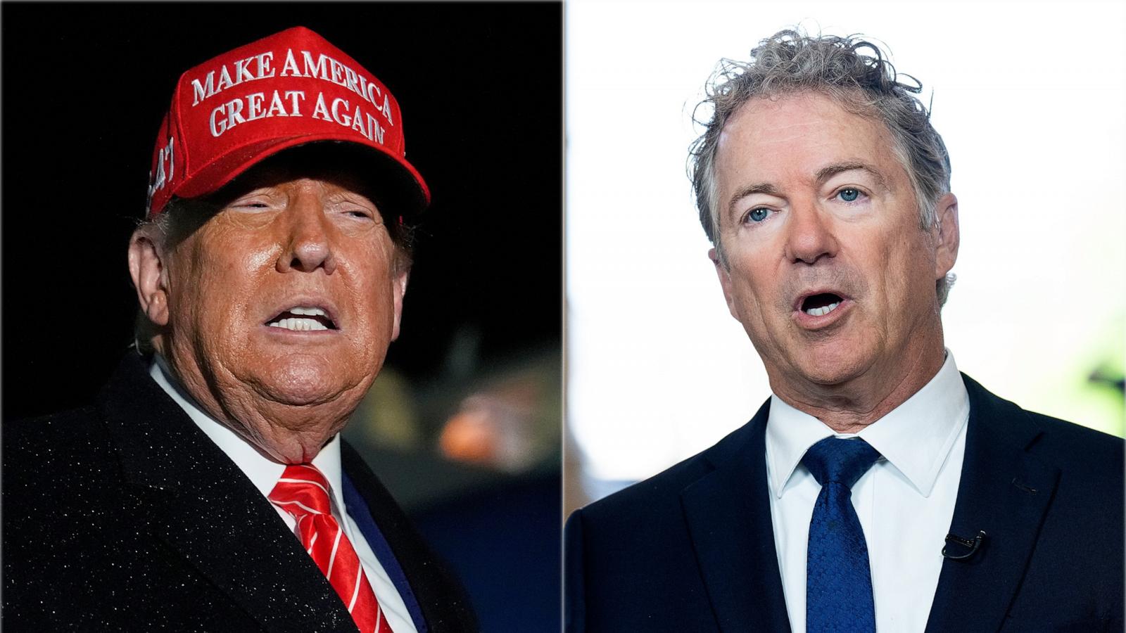 Trump ramps up criticism of Sen. Rand Paul amid push to pass his funding bill