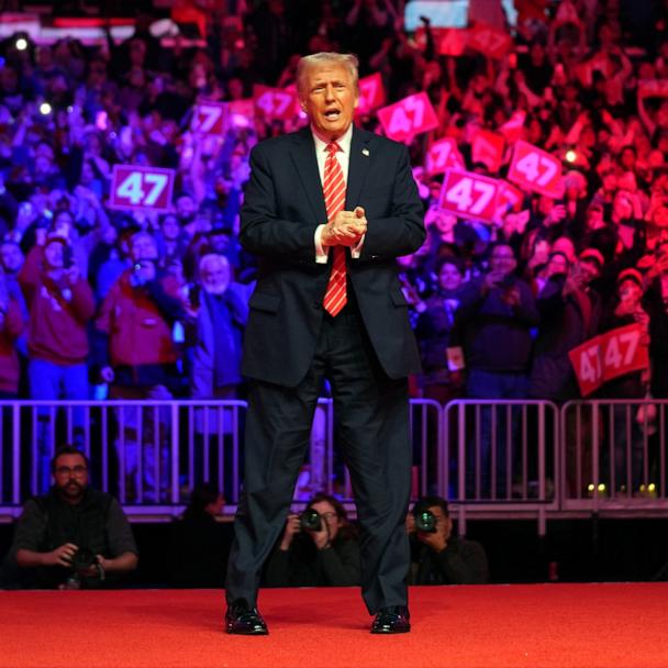 Trump holds 'Make America Great Again Victory Rally' on
