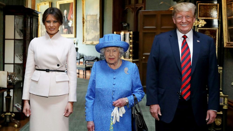 Queen Elizabeth II's rapport with 14 U.S. presidents