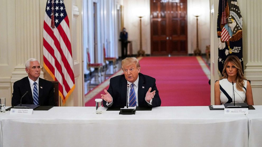 Trump threatens to 'cut off funding' for schools that don't reopen amid ...