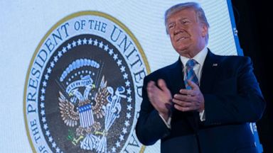 PHOTO: President Donald Trump makes remarks at Turning Point USA's Teen Student Action Summit 2019 (TSAS), Washington, DC, USA, July, 23 2019.