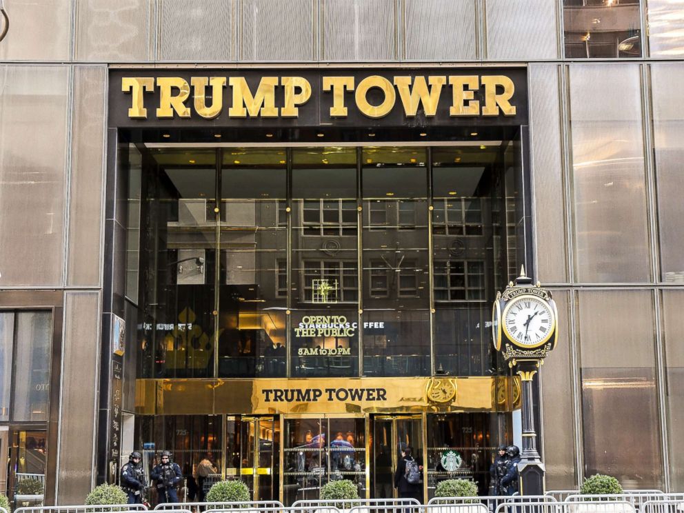 PHOTO: The exterior view of Trump Tower in New York is pictured, Jan. 10, 2017.