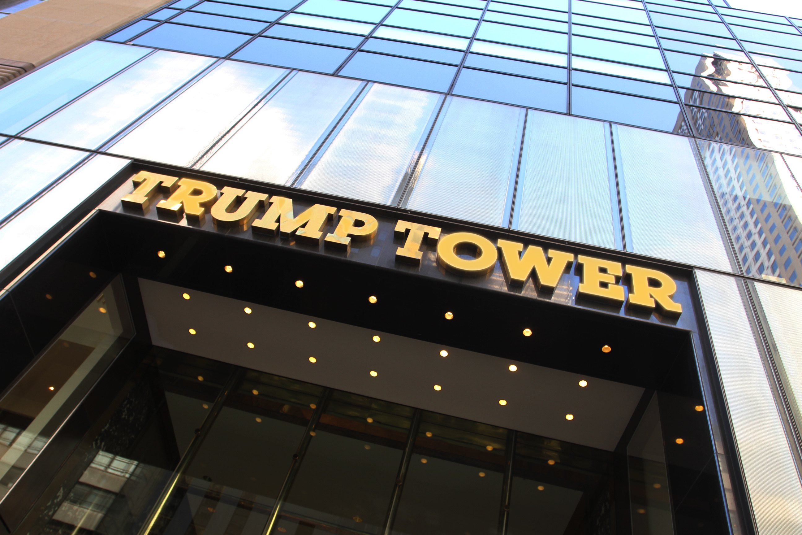 PHOTO: In this file photo shows the exterior of Trump Tower skyscraper at 5th Avenue and 56th Street, Aug. 24, 2013, in New York City.