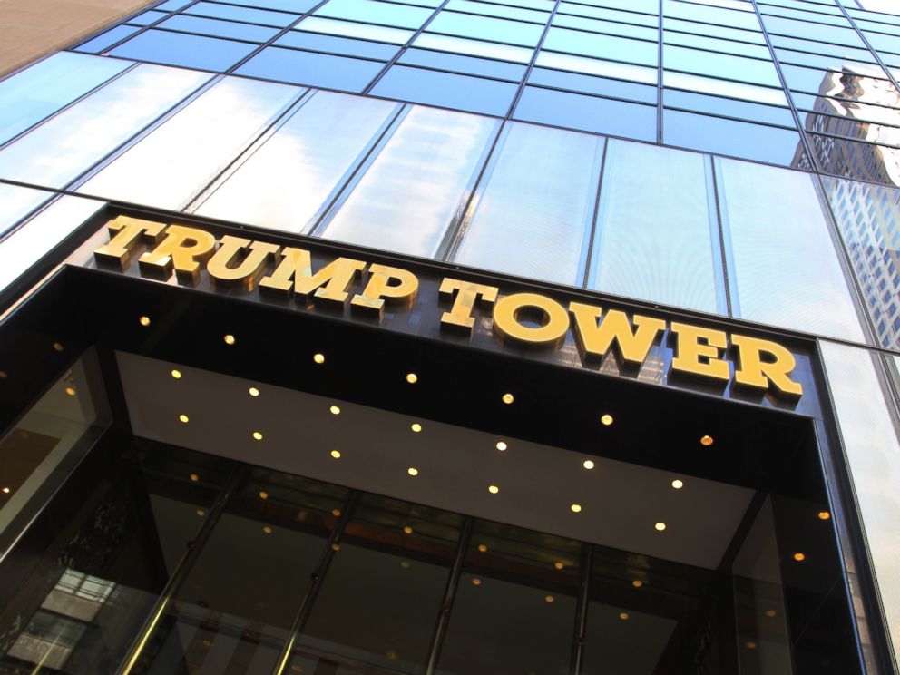 PHOTO: In this file photo shows the exterior of Trump Tower skyscraper at 5th Avenue and 56th Street, Aug. 24, 2013, in New York City.