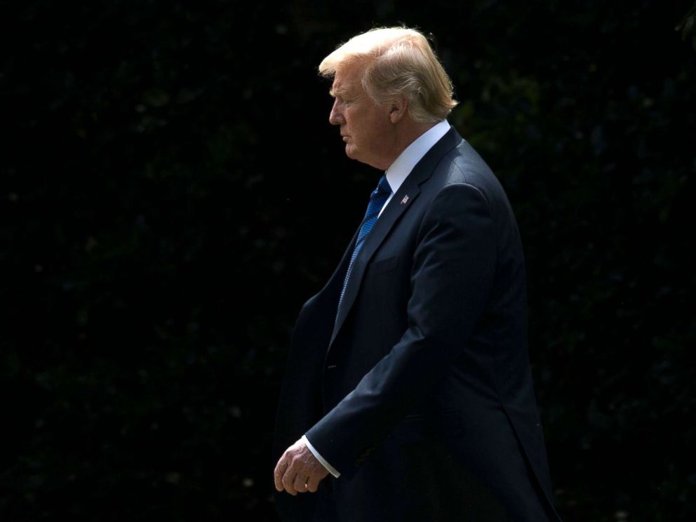 PHOTO: President Donald Trump departs the White House, July 20, 2018.