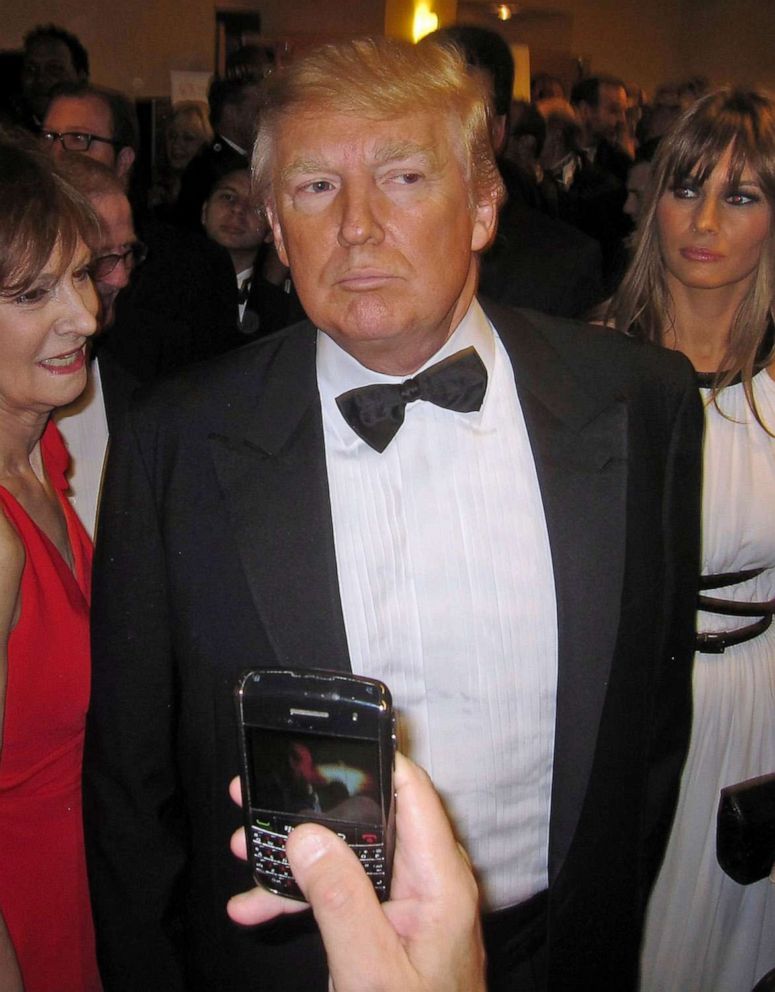 PHOTO: Donald Trump and his wife Melania attend the annual White House Correspondents' Association dinner in Washington, D.C., April 30, 2011.